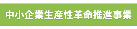 中小企業生産性革命推進事業